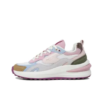 Pepe Jeans Slip Resistant Low Top Casual Shoes Women's Purple Green Gray