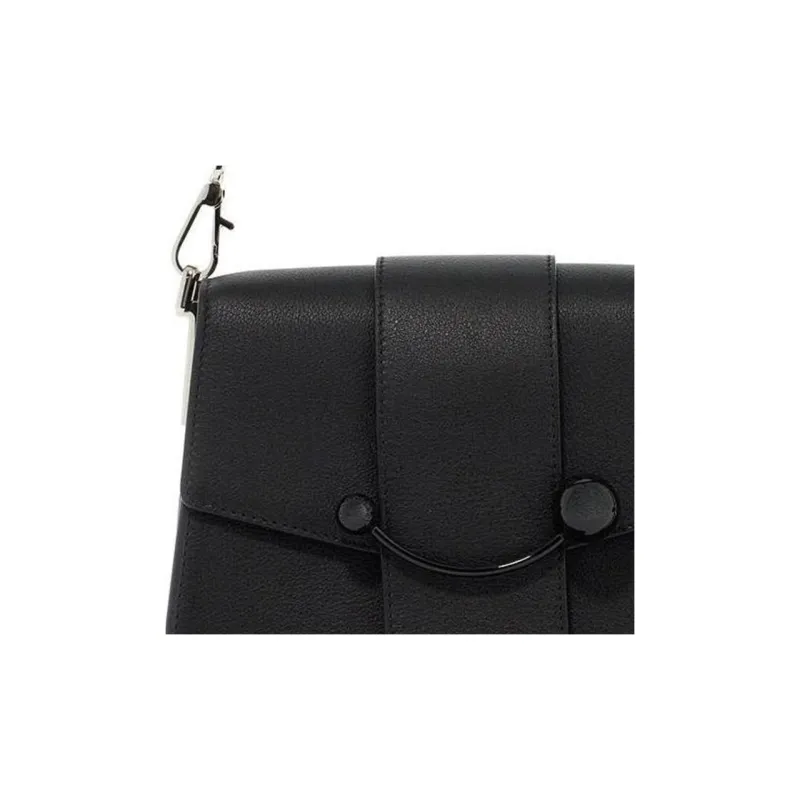 Strathberry Calfskin Shoulder Bag Women's Black-4