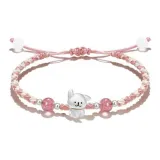 Puppy Bracelet[Pink White]