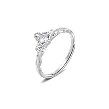 QIANCHANG S999 Fine Silver Rings Women's