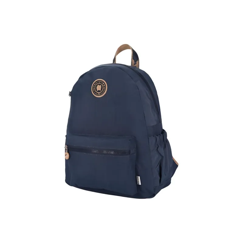 Dannybear Fabric Backpack Regular Unisex Dark Blue-1
