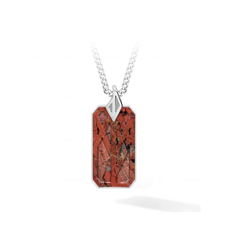 AWNL Flame Stone Necklaces Men's-5