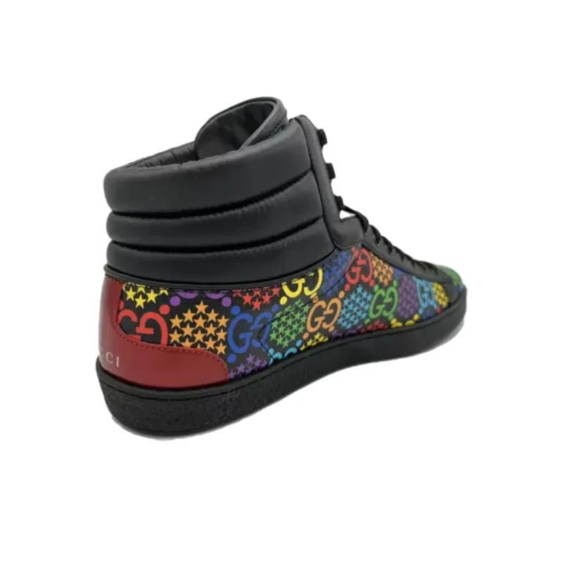 GUCCI Ace Gg Supreme High 'Psychedelic Black'-2