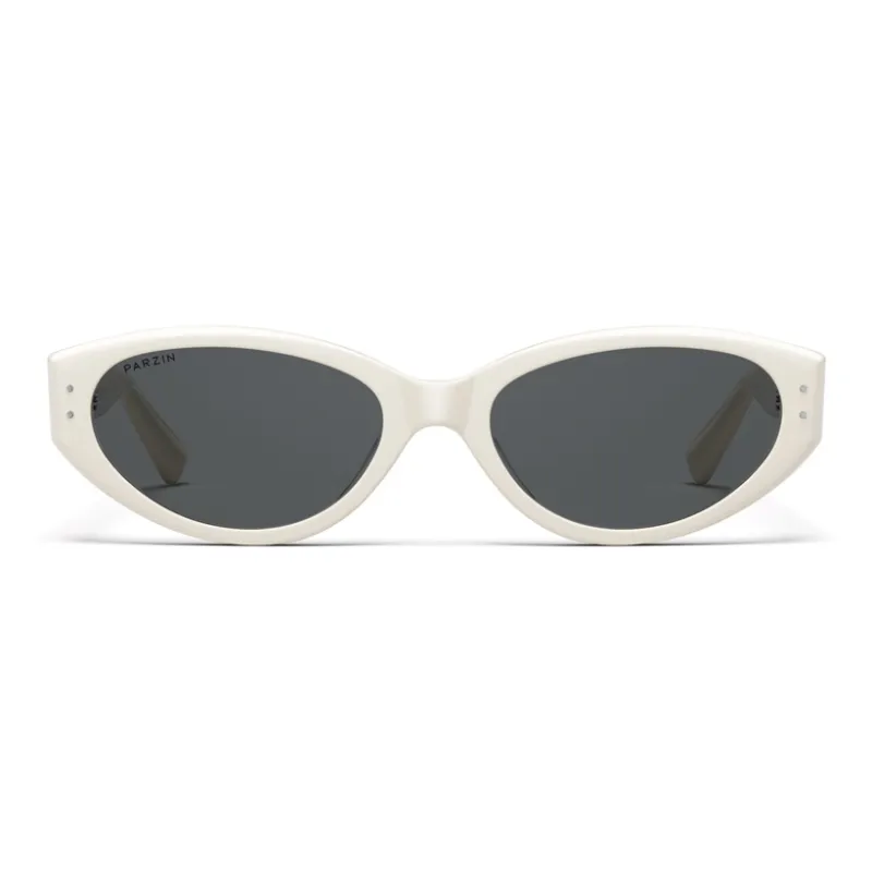 PARZIN Plate Frame Cat Eye Sunglasses Unisex-13