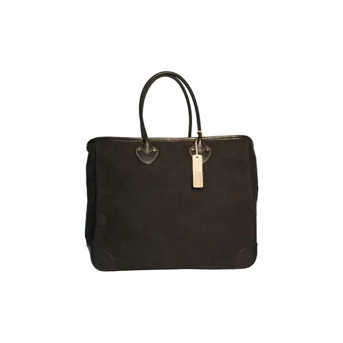 Alternative Country Canvas Canvas Bag Tote Bag Shopping Bag Handbag Unisex Dark Brown