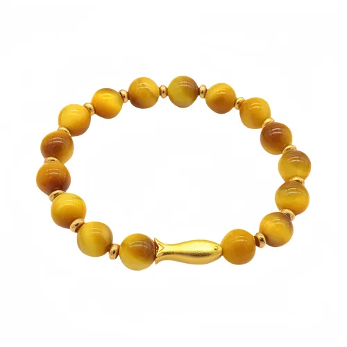 Fengyun Pavilion Tiger's Eye Stone Bracelets Women's