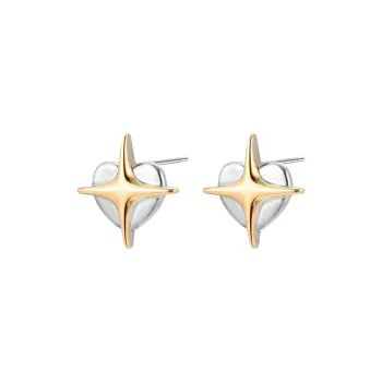EAR PARTNER S925 Silver Stud Earrings Women's