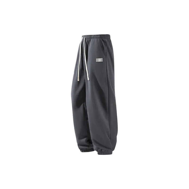 Small Columns Under The Sea Knitted Sports Pants Unisex-26