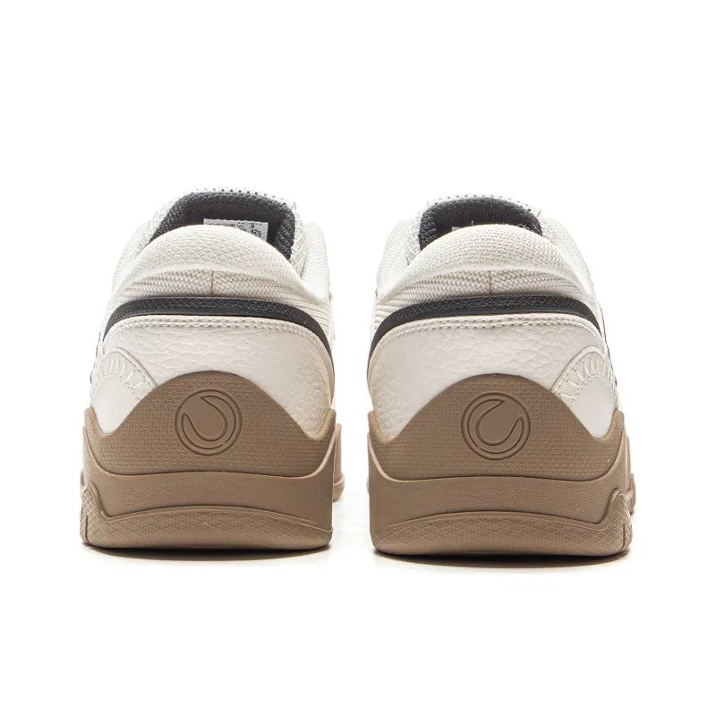 LINING Moon White 3 Skateboard Shoes Men Low Top Mist White-5