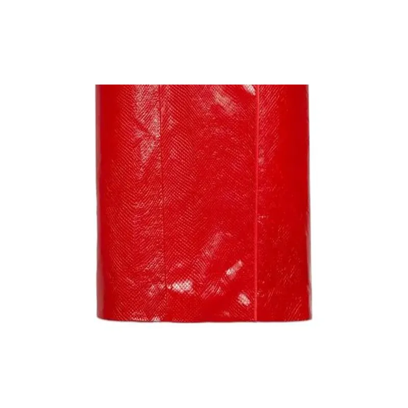 GUCCI Crocodile effect Pencil Skirt-5