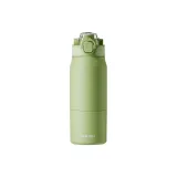 Green-600ml[Dual-Purpose Cup]with Shareable Lid at The Bottom