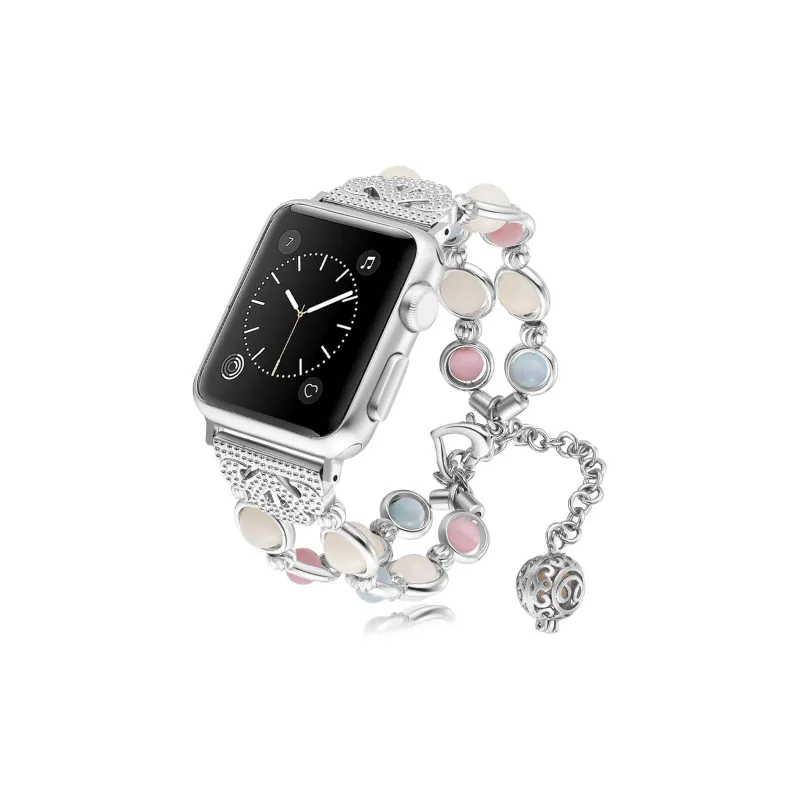 AOMN Watch Band Apple Compatibility Agate Jewelry Glow In The Dark Bead Material-2