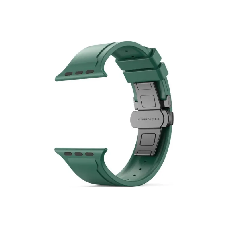 MSSM Watch Band Apple Compatibility Fluoroelastomer Material-4