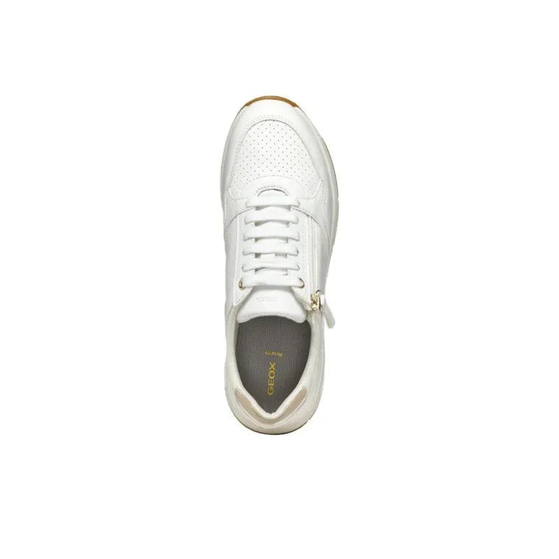 GEOX Bulmya Low Top Casual Shoes Women's White-6