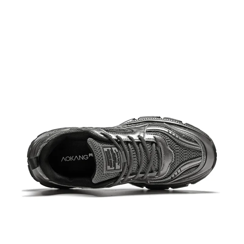 AOKANG Cushioned Wear-Resistant Slip-Resistant Low-Top Chunky Sneakers Men's Shopping Bag-9