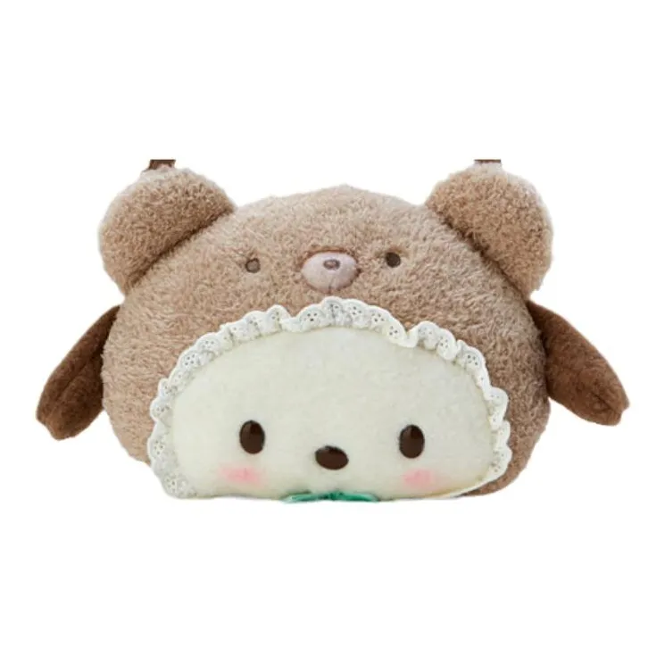 Sanrio Pacha Dogs Plush Crossbody Bag Regular Unisex-1