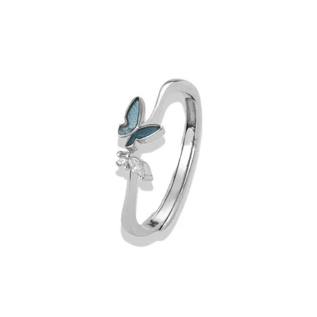 GIRATI S999 Fine Silver Rings Women's-0