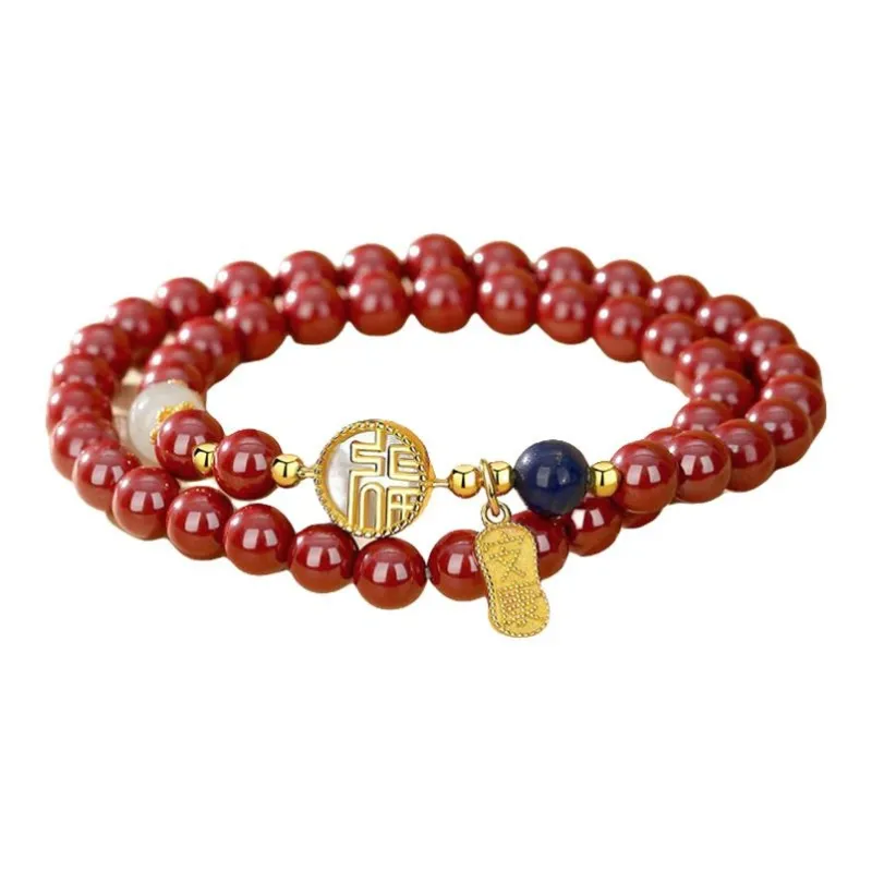Royal Heaven's Choice Cinnabar Bracelets Unisex-0