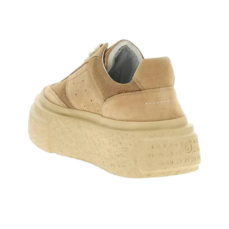 MM6 Maison Margiela Low Top Platform Shoes-4
