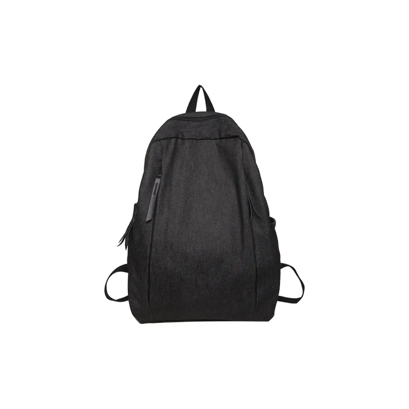 SUN ERATH&U Nylon Backpack Unisex Black/Blue-2