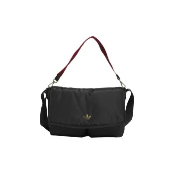 Adidas Originals Recycled Polyester Messenger Bag Crossbody Bag Shoulder Bag Regular Unisex Black