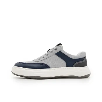 Satchi Anti-Slip Wear-Resistant Low-Top Casual Shoes Unisex Light Gray