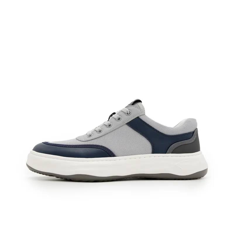 Satchi Anti-Slip Wear-Resistant Low-Top Casual Shoes Unisex Light Gray-0