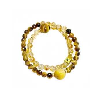 Fengyun Pavilion Tiger's Eye Stone Bracelets Unisex