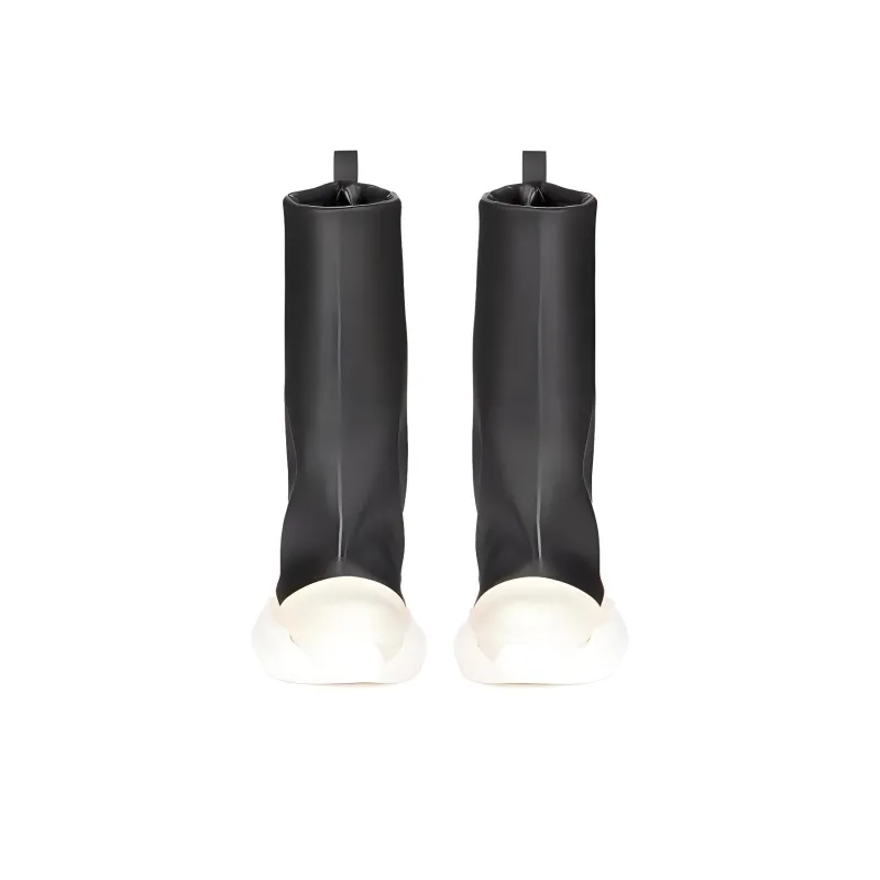 Rick Owens DRKSHDW Fogachine Ankle Boots 5.5cm Men's Black-3