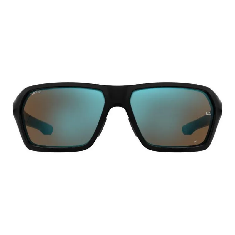 Under Armour Plastic Rectangular Sunglasses Unisex Black-2