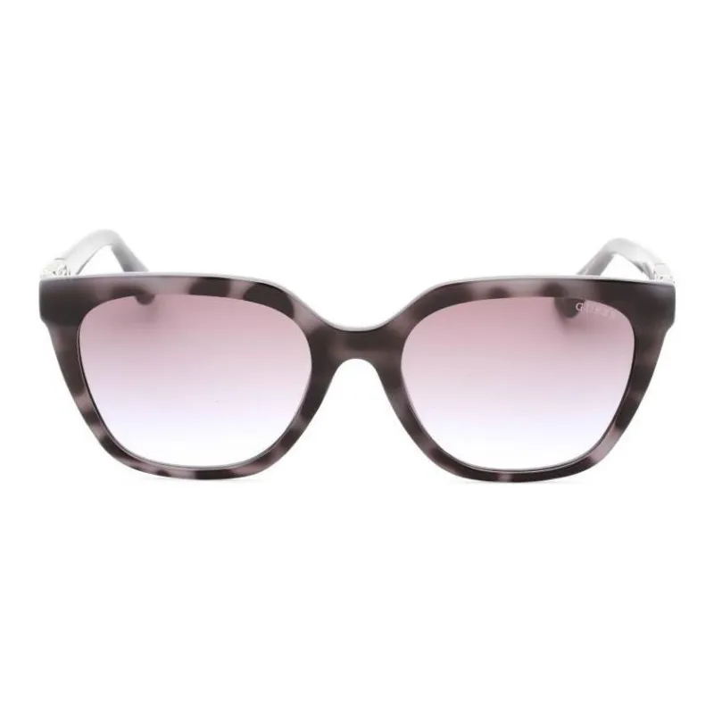 GUESS Plastic Irregular Shape Sunglasses Women's Brown-1