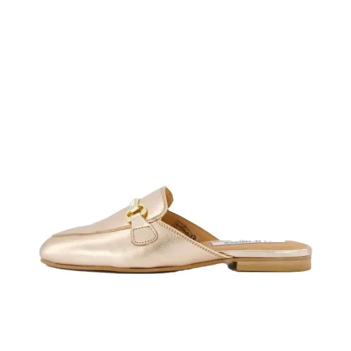 STEVE MADDEN Closed Toe Slippers Women's Pink Gold
