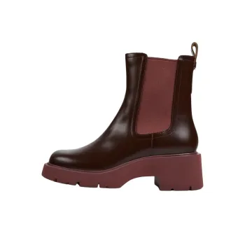 CAMPER Milah Short Chelsea Boots 5.4cm Women's Red