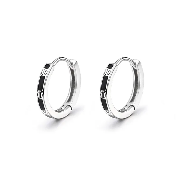 JOLLY NOTE Commute Versatile Date Earrings Unisex Good Luck-4