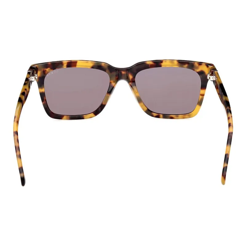 GUESS Plastic Round Sunglasses Men's Tortoiseshell-3