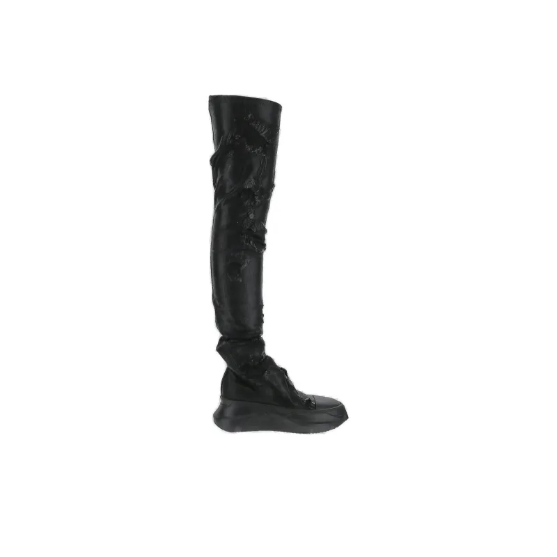 Rick Owens DRKSHDW DRKSHDW Knee high Boots 7.5cm Women's Black-1