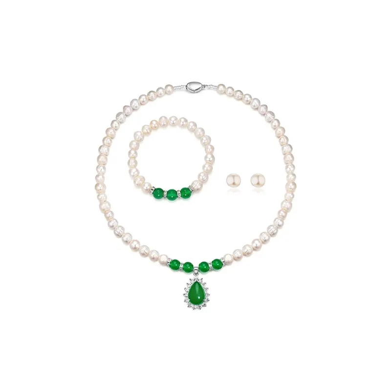 Yuanyanghuangjin Freshwater Pearl Necklaces Women's-0
