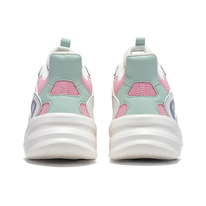 361° Anti Slip And Wear Resistant Warm Low Top Casual Shoes Women's White Purple Pink-4