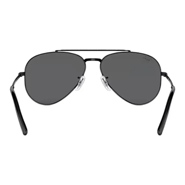 RayBan Metal Aviator Sunglasses Unisex Black-2