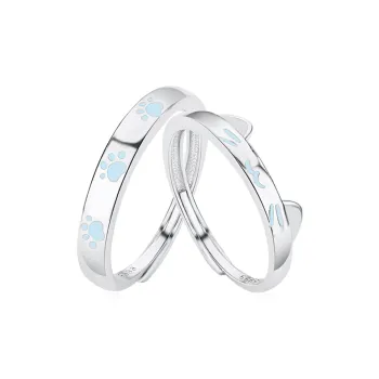 OSSINMI S 999 Fine Silver Rings Unisex