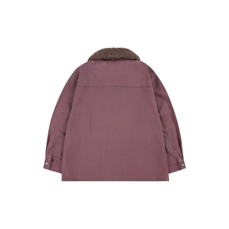 Crying Center Jackets Unisex Smoke Purple-1