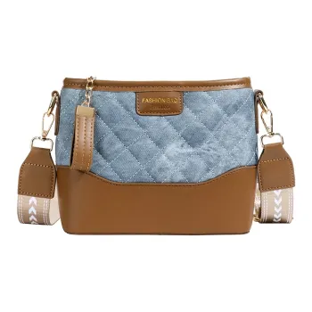 LUVISTRUE PU Shoulder Bag Crossbody Bag Regular Women's Blue/Black/Khaki/Brown