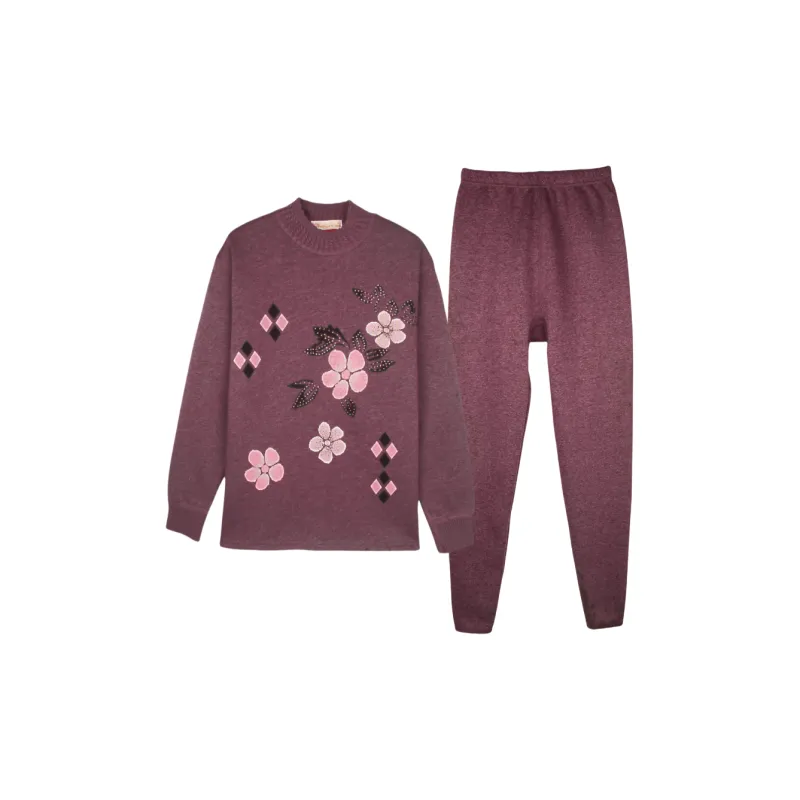 Lan Miao Women's Thermal Sets-7