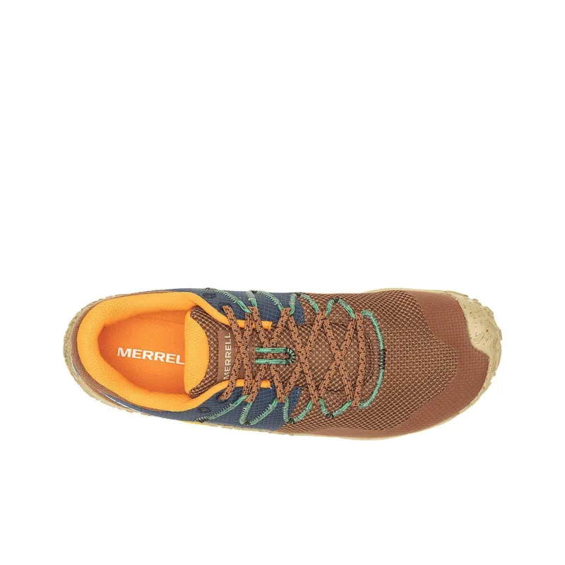 MERRELL Trail Glove 7 Wear-resistant And Lightweight Low-Top Running Shoes Men's Brown-3