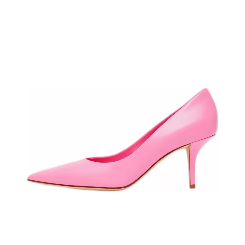 Burberry Slim Heel High Heels Women's Pink-0