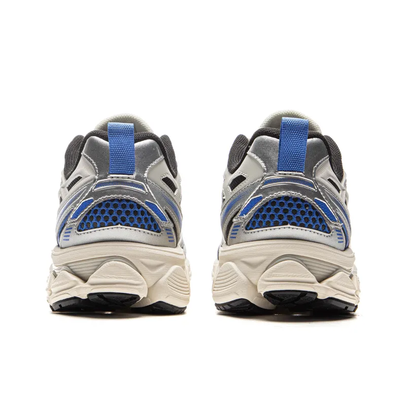 LiNing Cushioning Anti Slip And Wear Resistant Low Top Casual Running Shoes Men's Blue Silver Black-5