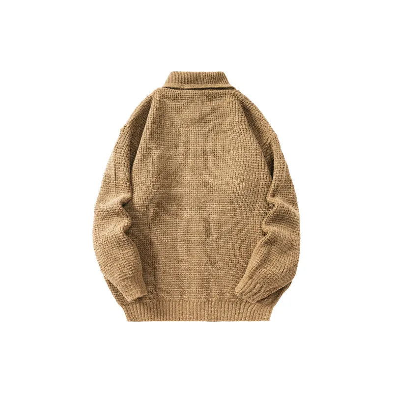 ZMOH Cardigan Sweater Unisex Couple's-3