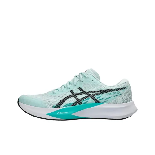 Asics HYPER SPEED 4 Wear-resistant And Lightweight Low-Top Running Shoes Men's Blue Loose Fit