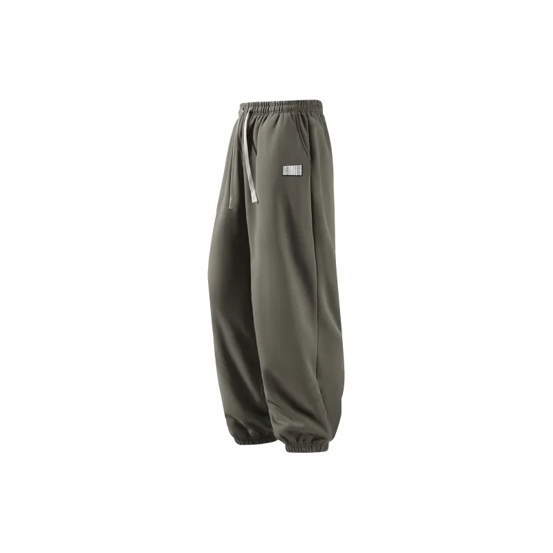 Small Columns Under The Sea Knitted Sports Pants Unisex-20