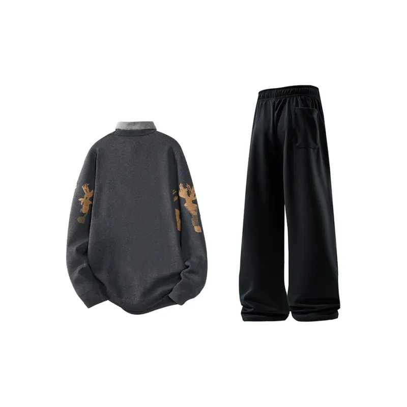 I.E Casual Pants Unisex-25